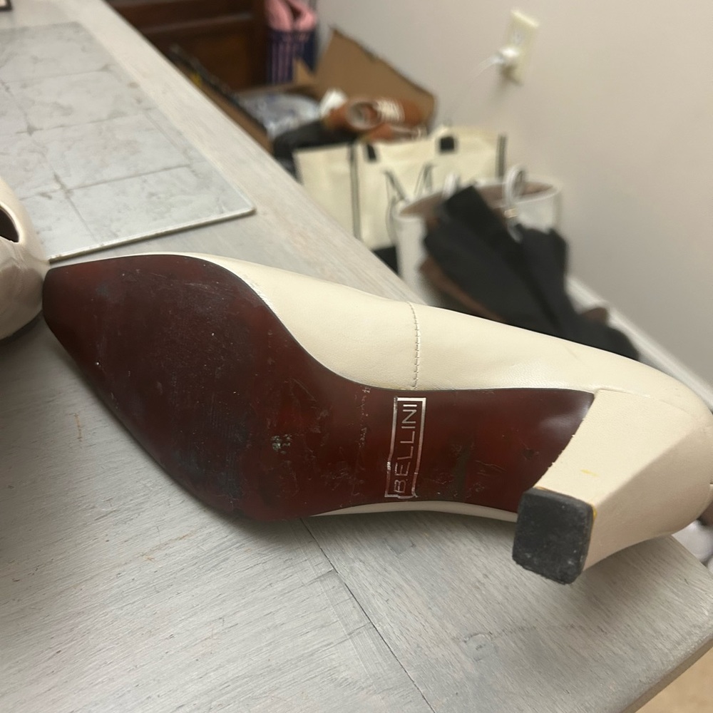 Bellini cream Leather shoes